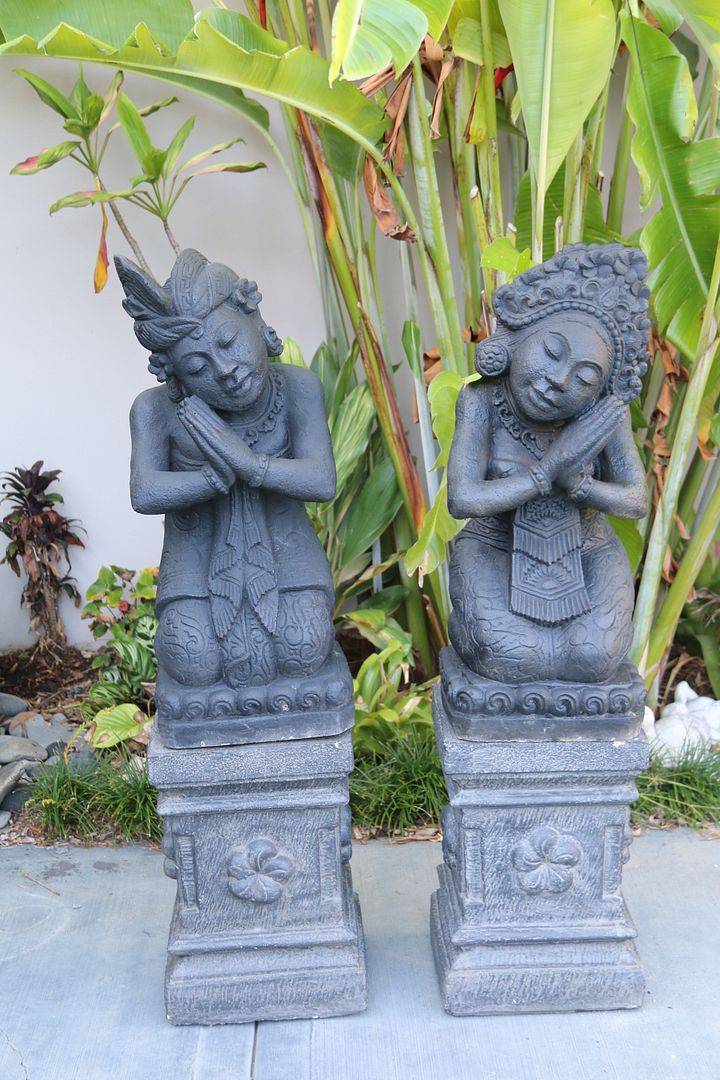 Romantic Sculpture Garden Couple Statue Modern Art Iron Cm