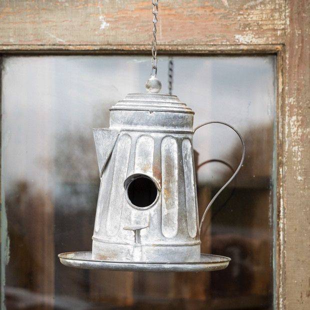 Birdhouse Metal Birdhouse Reclaimed Objects Birdhouse