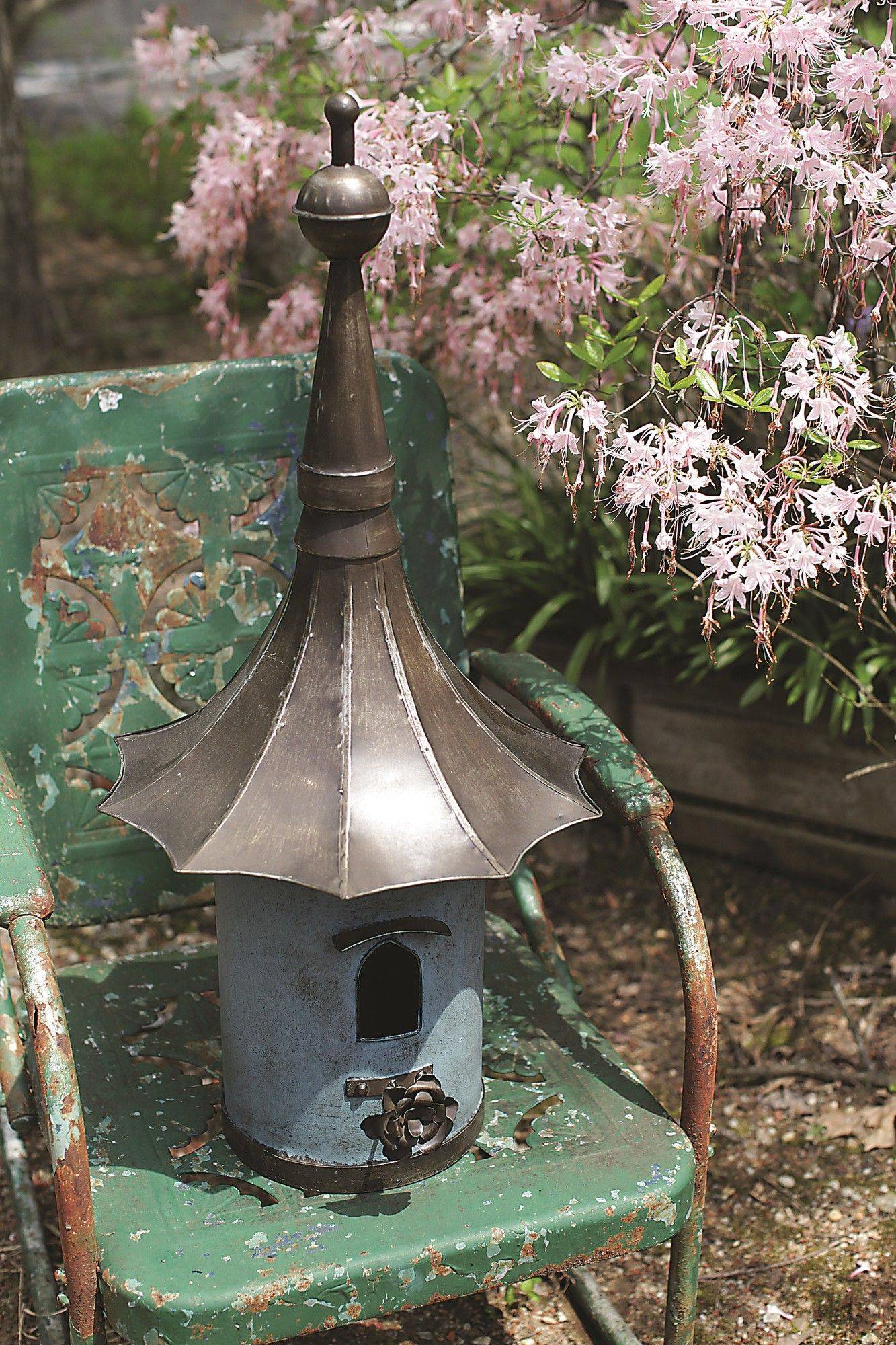 Metal Petals Garden Art