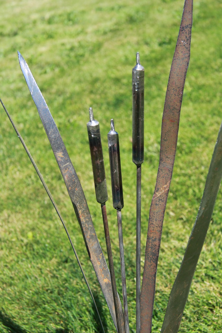 Cattail Bulrush Sculpture