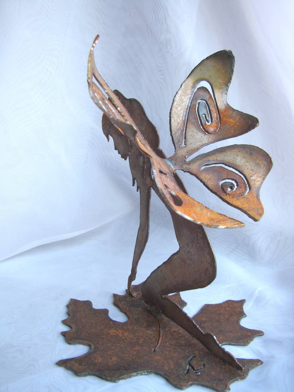 25 Metal Garden Fairy Sculptures Ideas You Gonna Love SharonSable