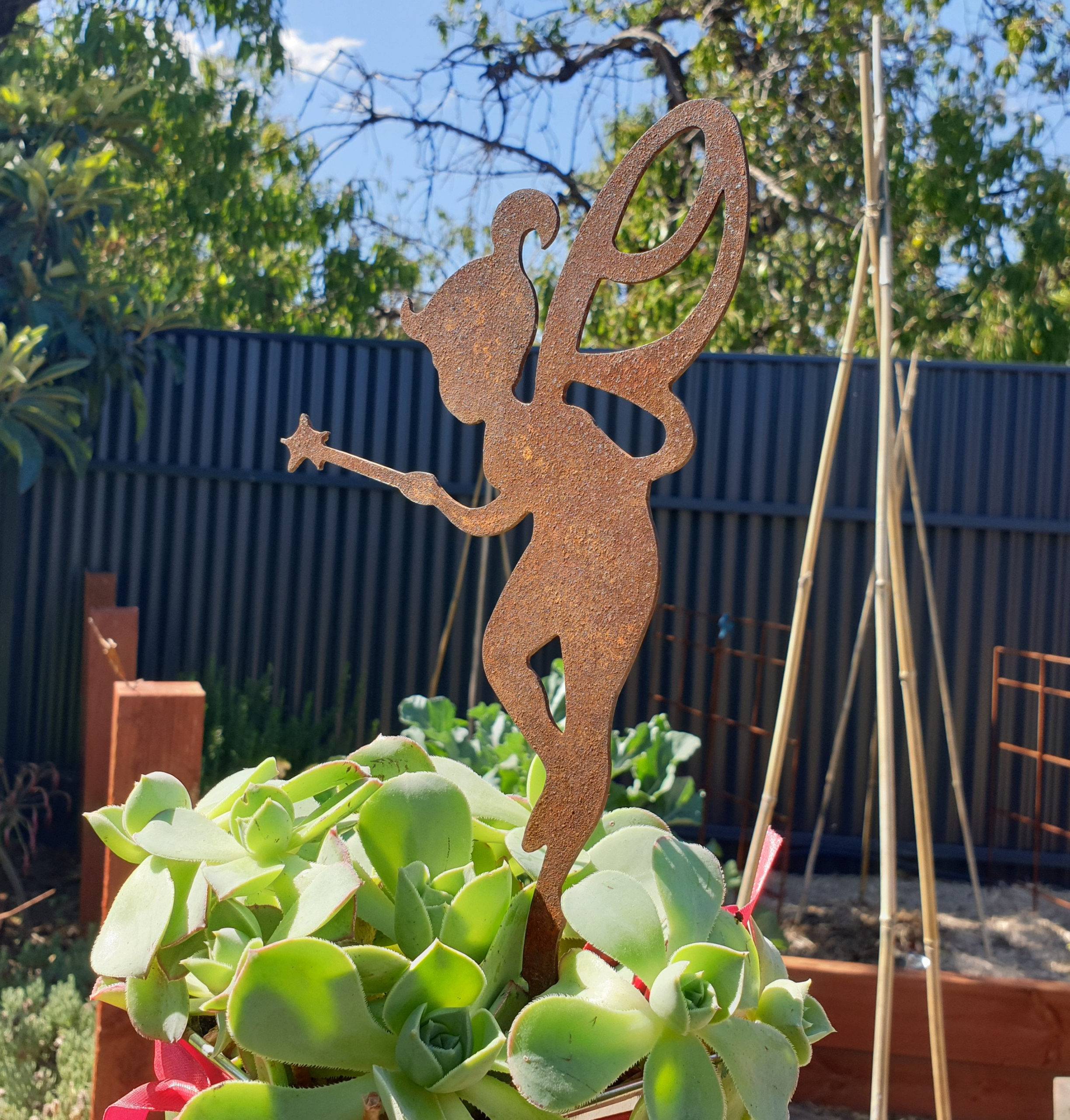 Stainless Steel Outdoor Large Dancing Fairy