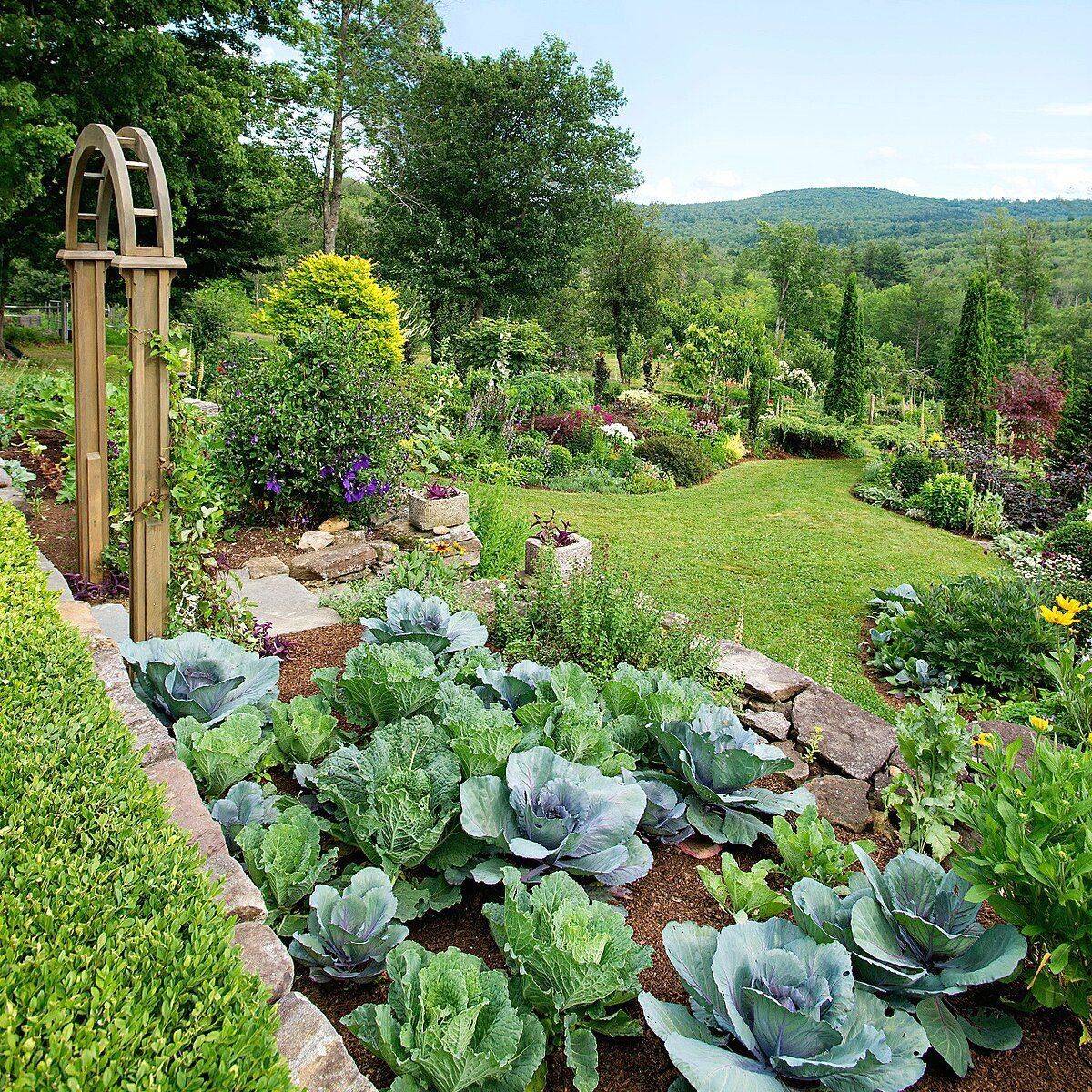 Country Flower Garden Ideas