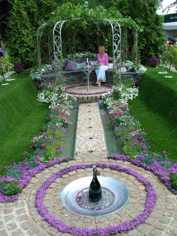 Contemporary Rose Garden Garden Styles