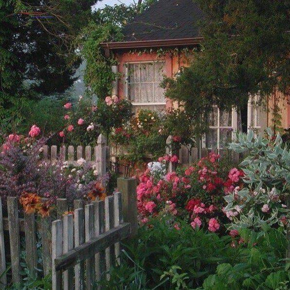 Normandy France Cottage Garden