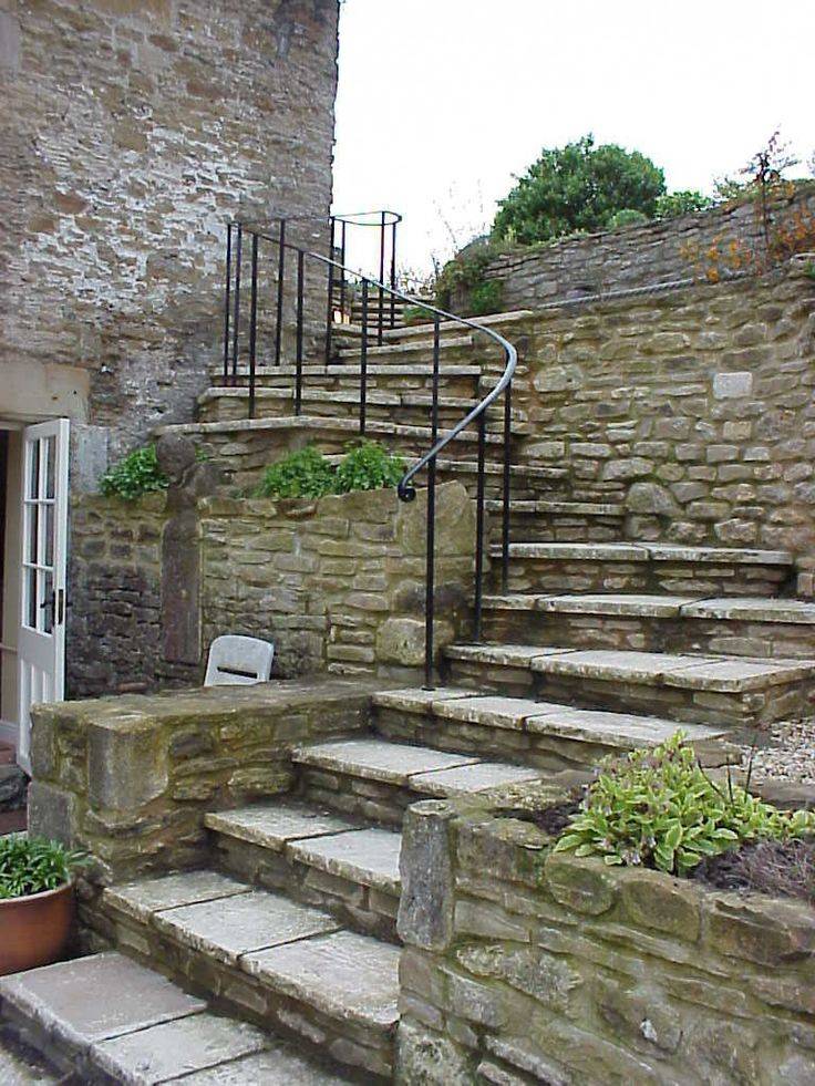 Unique Outdoor Stair