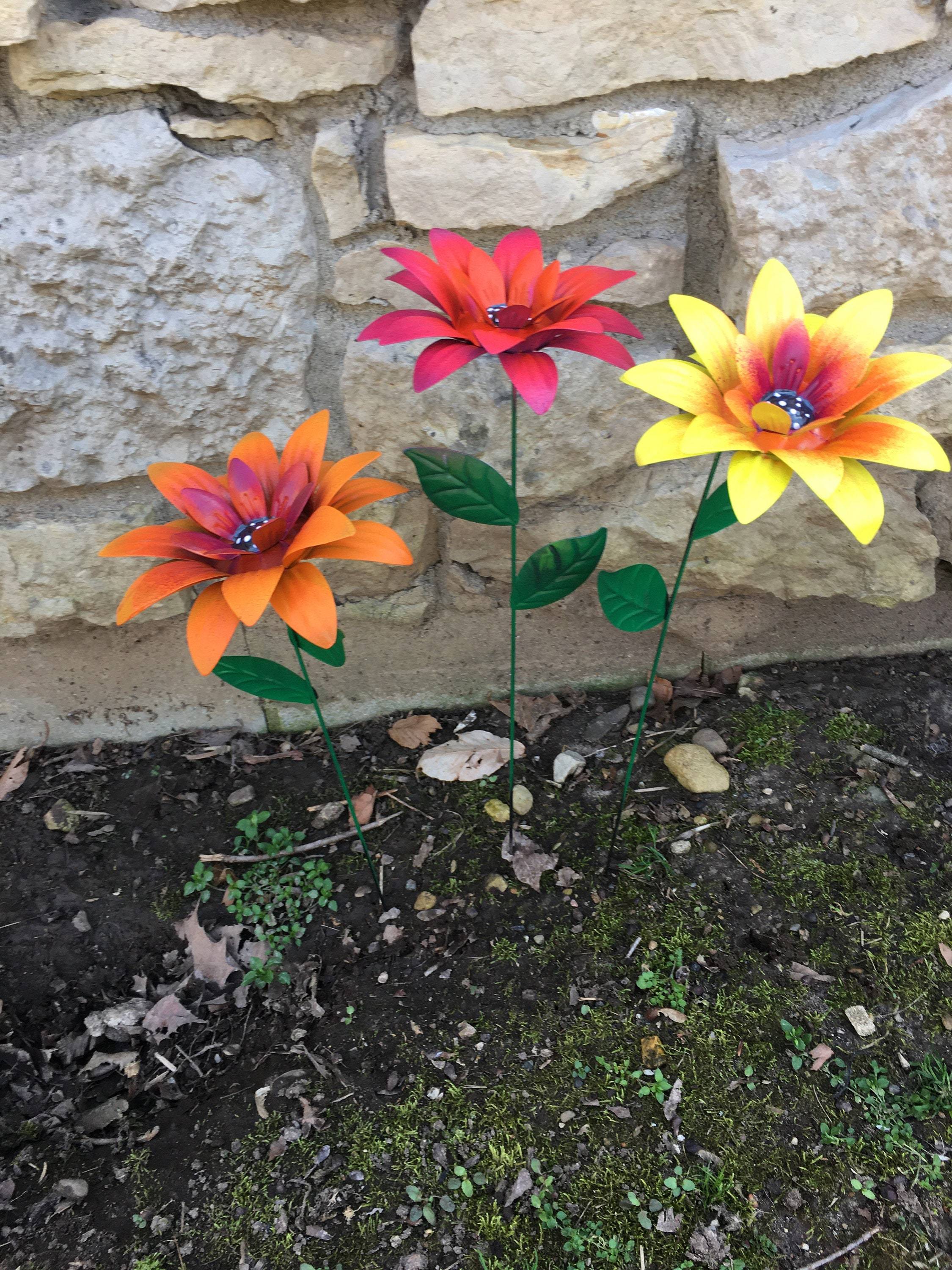 Images Metal Garden Flowers Stakes And Review Alqu Blog