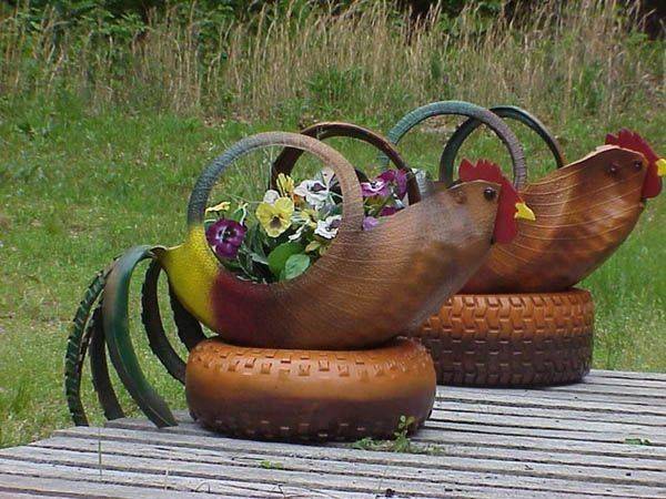 Diy Old Car Tire Re