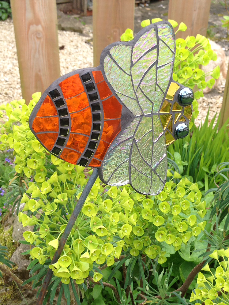 Peacock Mosaic Garden Sculpture Peacock Art