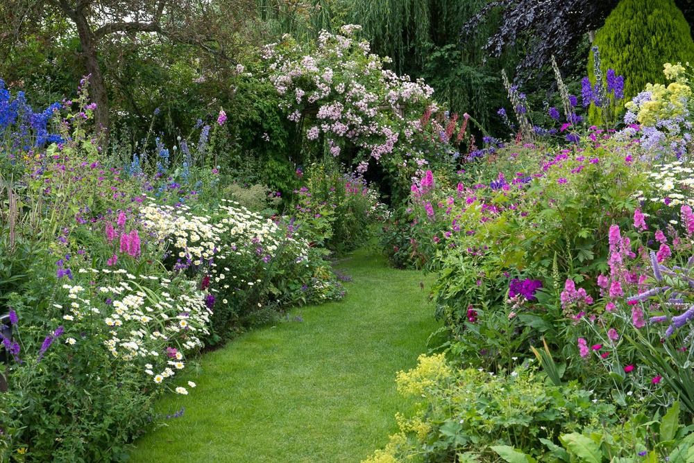 Country Flower Garden Ideas