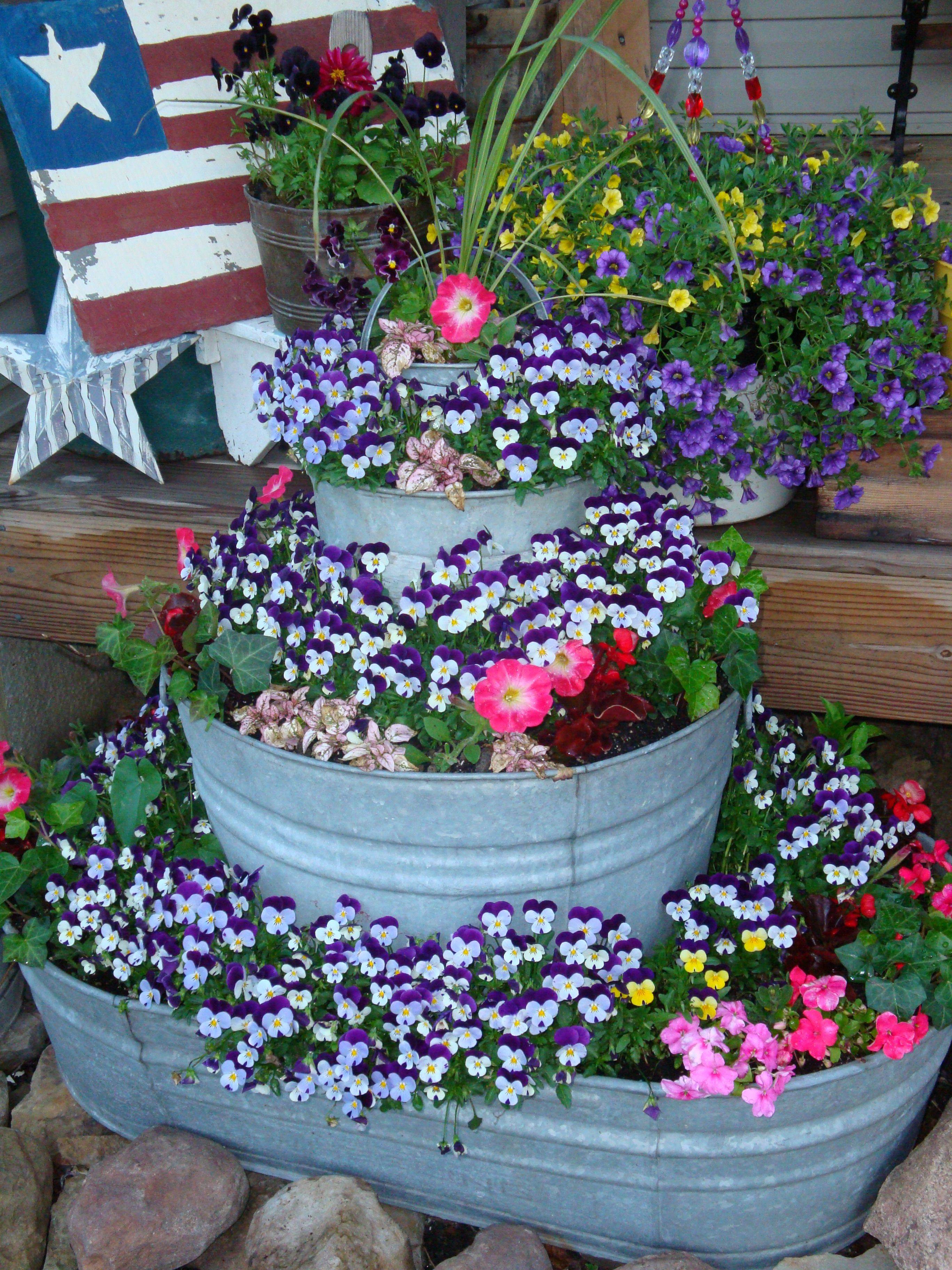 Tiered Planter Ideas