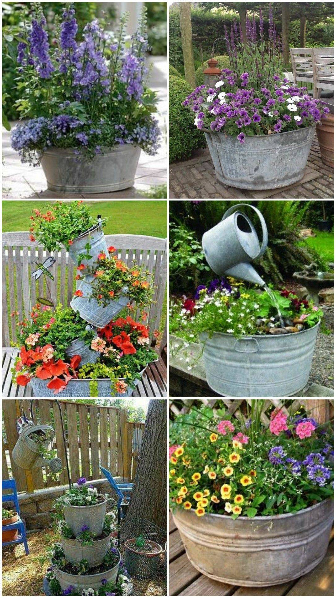 25 Galvanized Tub Garden Ideas You Must Look SharonSable