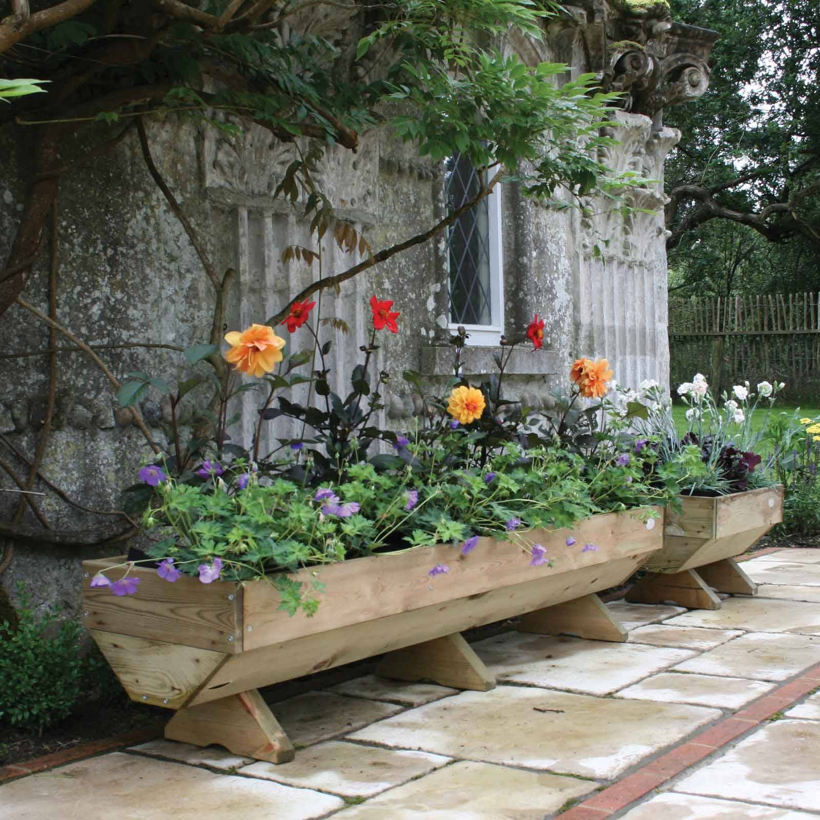 26 Raised Garden Trough Planters Ideas You Must Look SharonSable