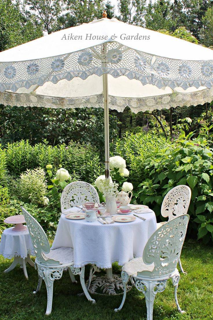 Porches Shabby Chic Garden