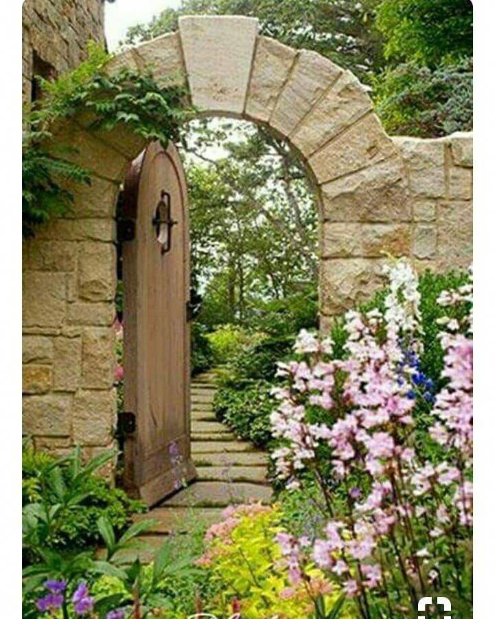20 Garden Wall Door Ideas For This Year SharonSable