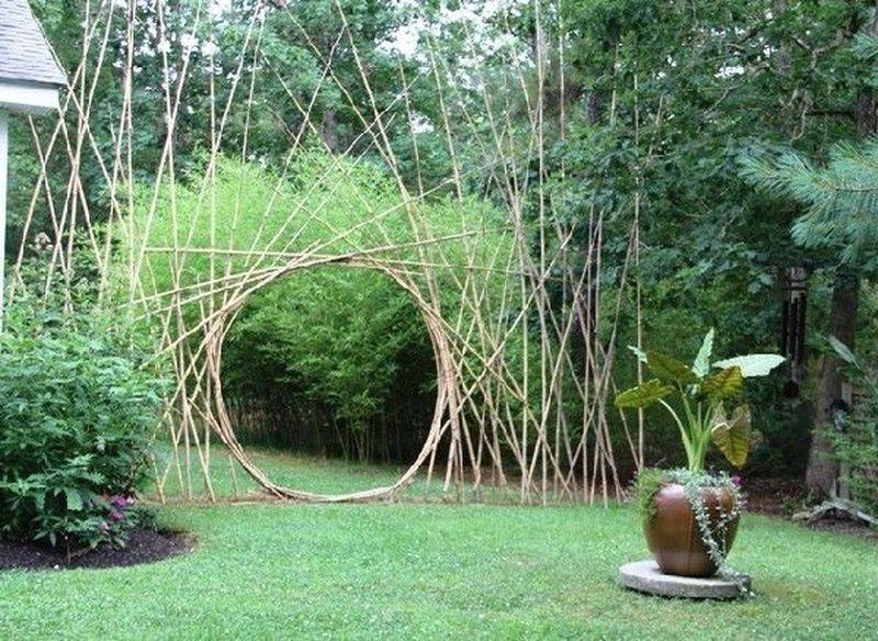 Stunning Diy Bamboo Wall Art