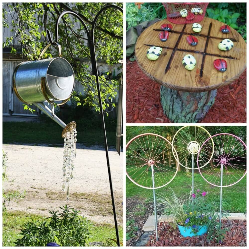 Simple Diy Vintage And Rustic Garden Decor Ideas