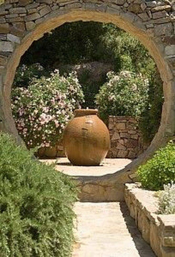 Stunning Stone Moon Gate Ideas