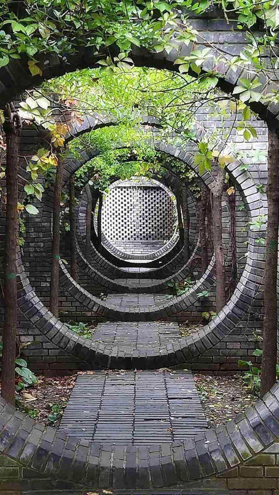 Stunning Stone Moon Gate Ideas