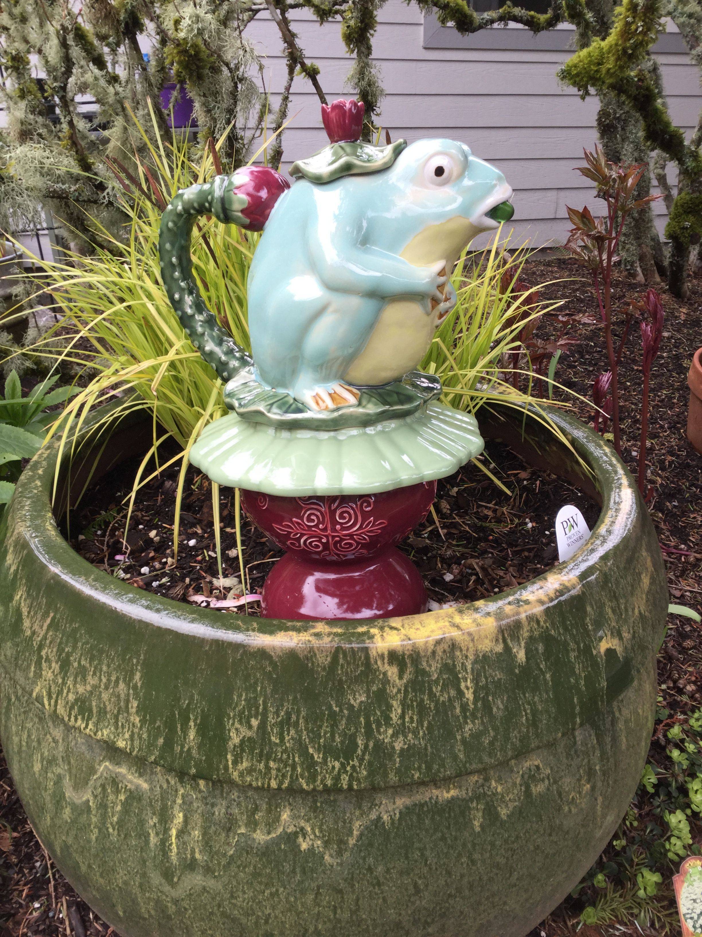 Finished Glass Garden Art