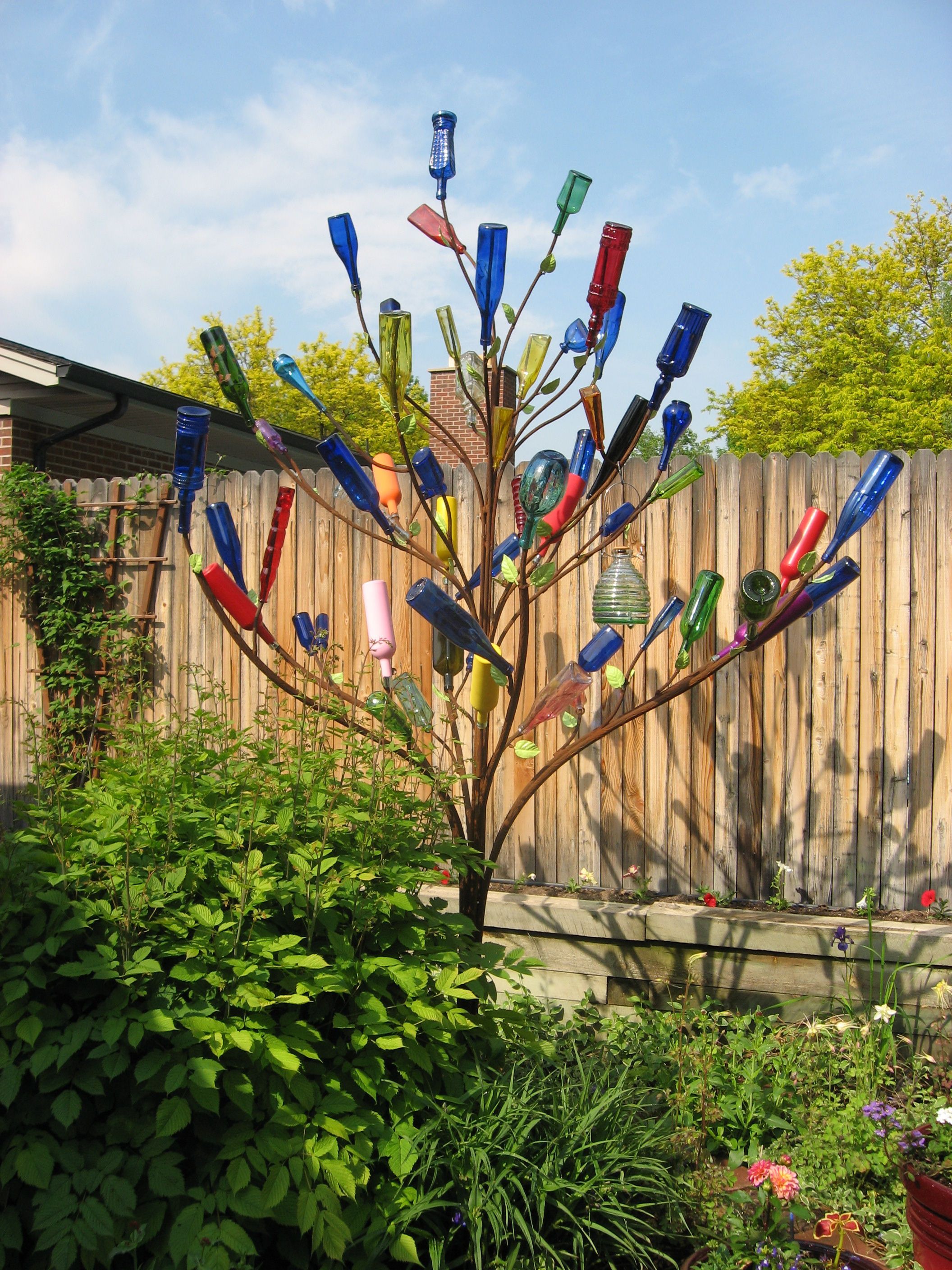 Wine Bottle Trees