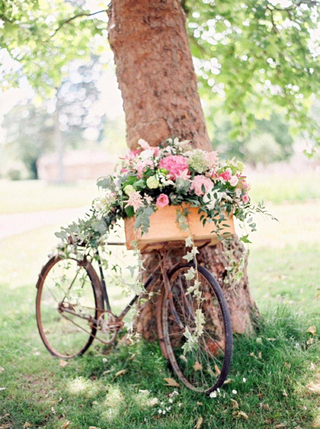 Shabbyinlove Colourful Vintage Bike
