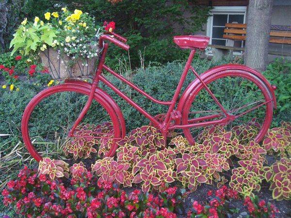 Diy Bicycle Planter