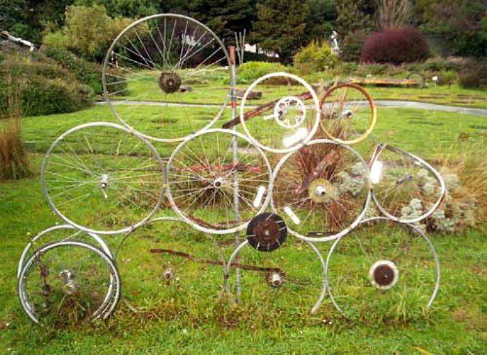 Incredible Diy Repurposed Bike Wheels