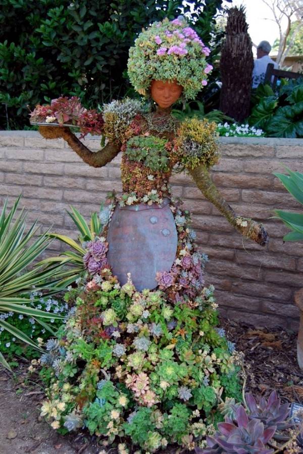 Tree Face Garden Decor Outdoor