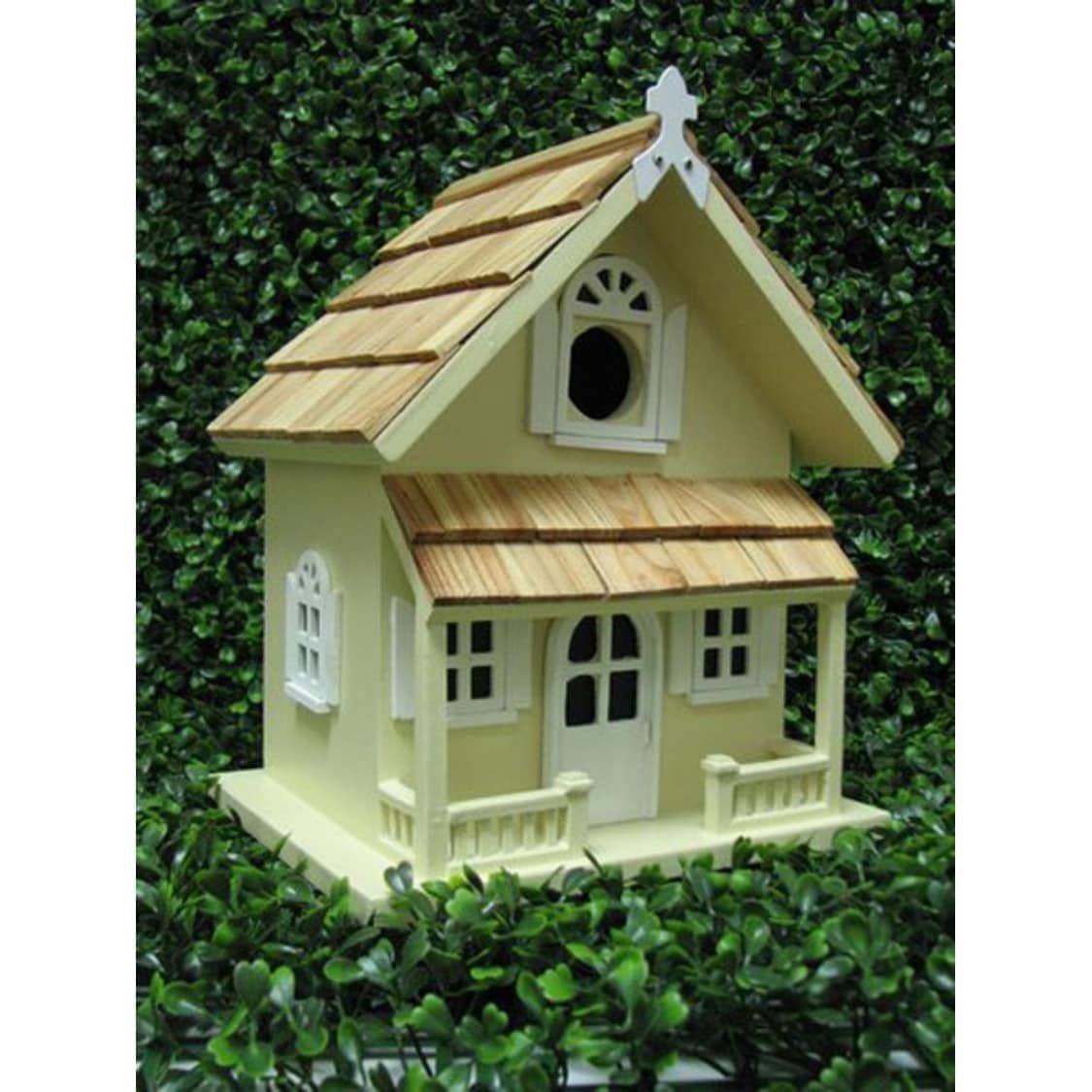 Backyard Christmas Cottage Burdhouse Decorative Bird Houses