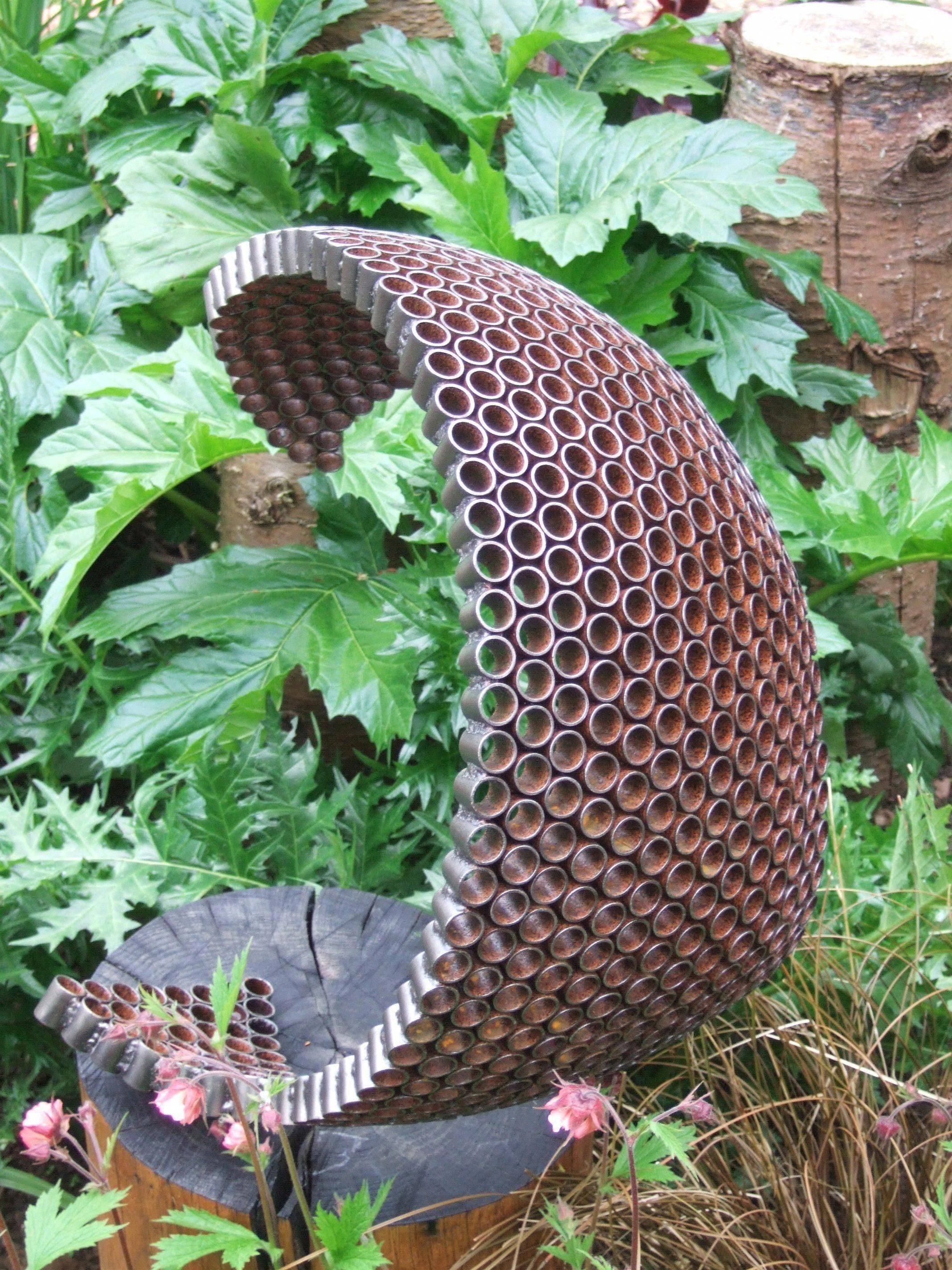 Unique Outdoor Metal Garden Art Ideas
