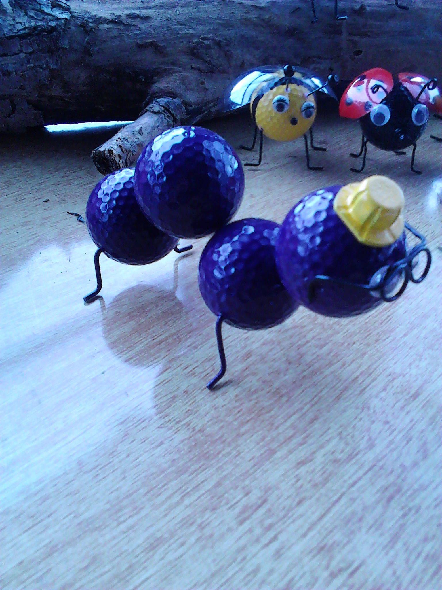 22 Golf Ball Crafts Garden Ideas For This Year SharonSable