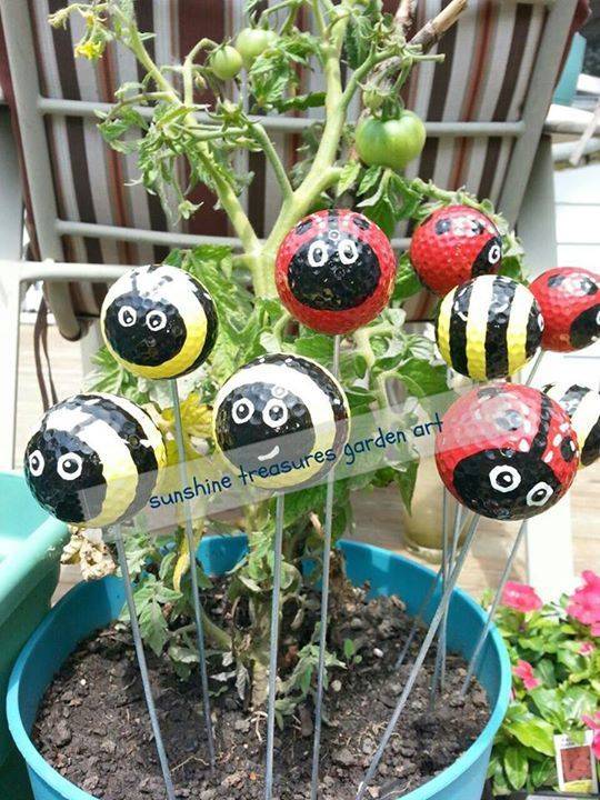 The Clock Back Golf Ball Crafts