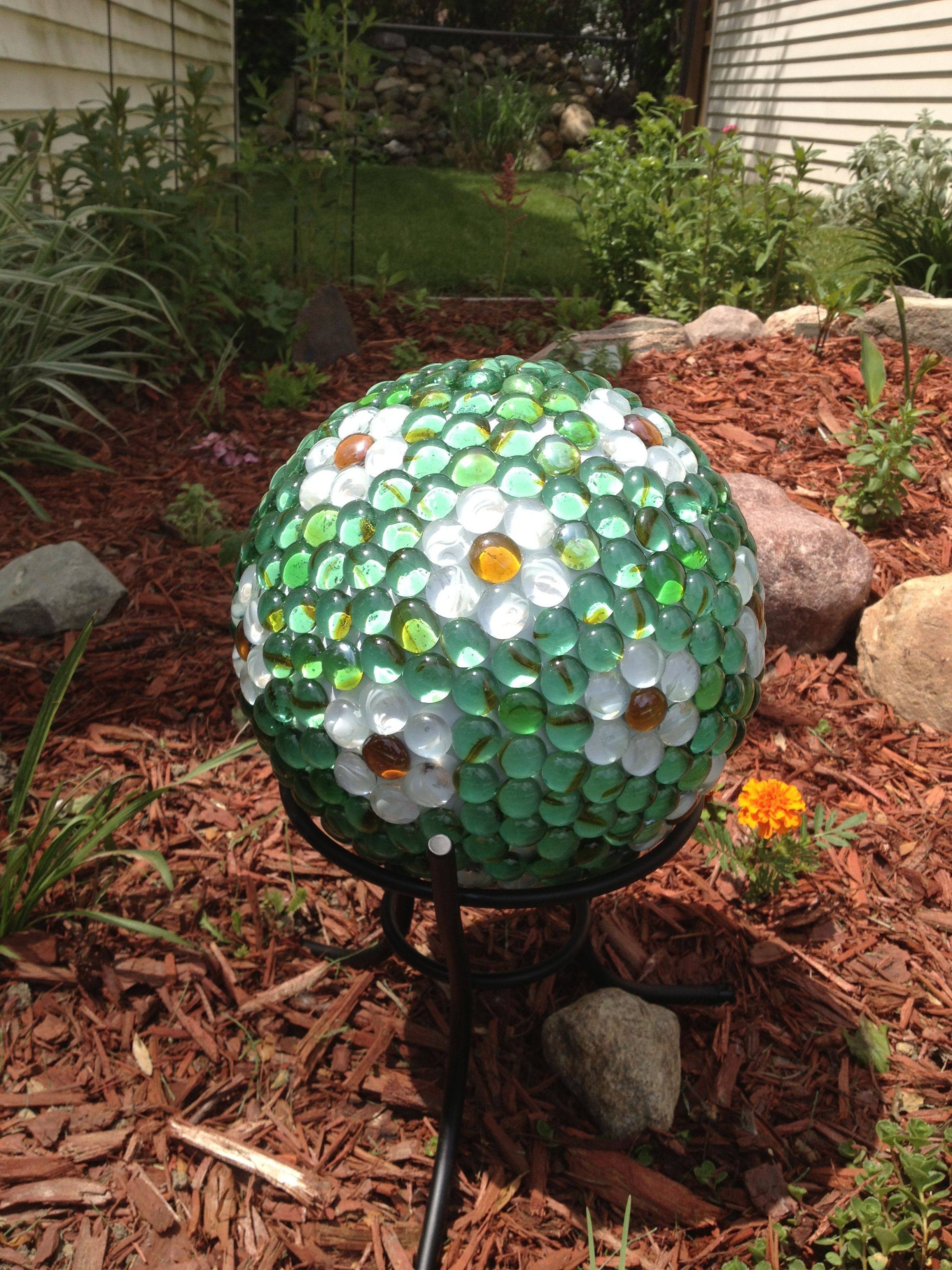 Yard Garden And Patio Show Bowling Ball Art