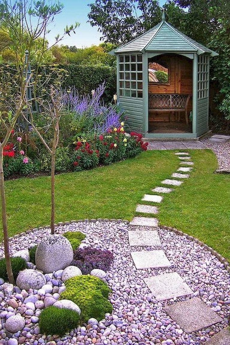 Beautiful Backyard Garden Path