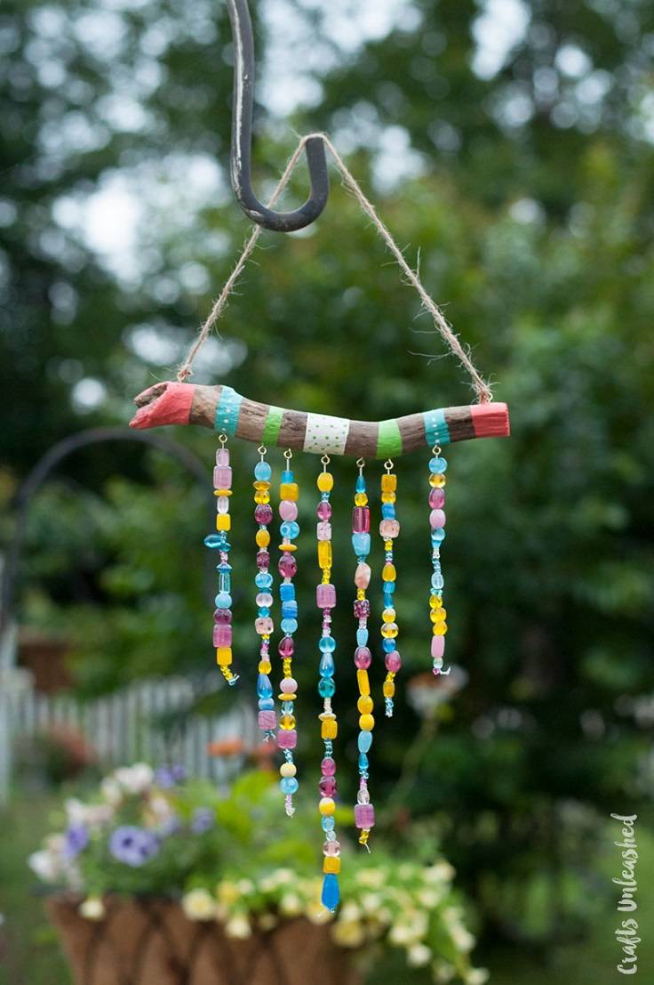 Beaded Garden Stakes