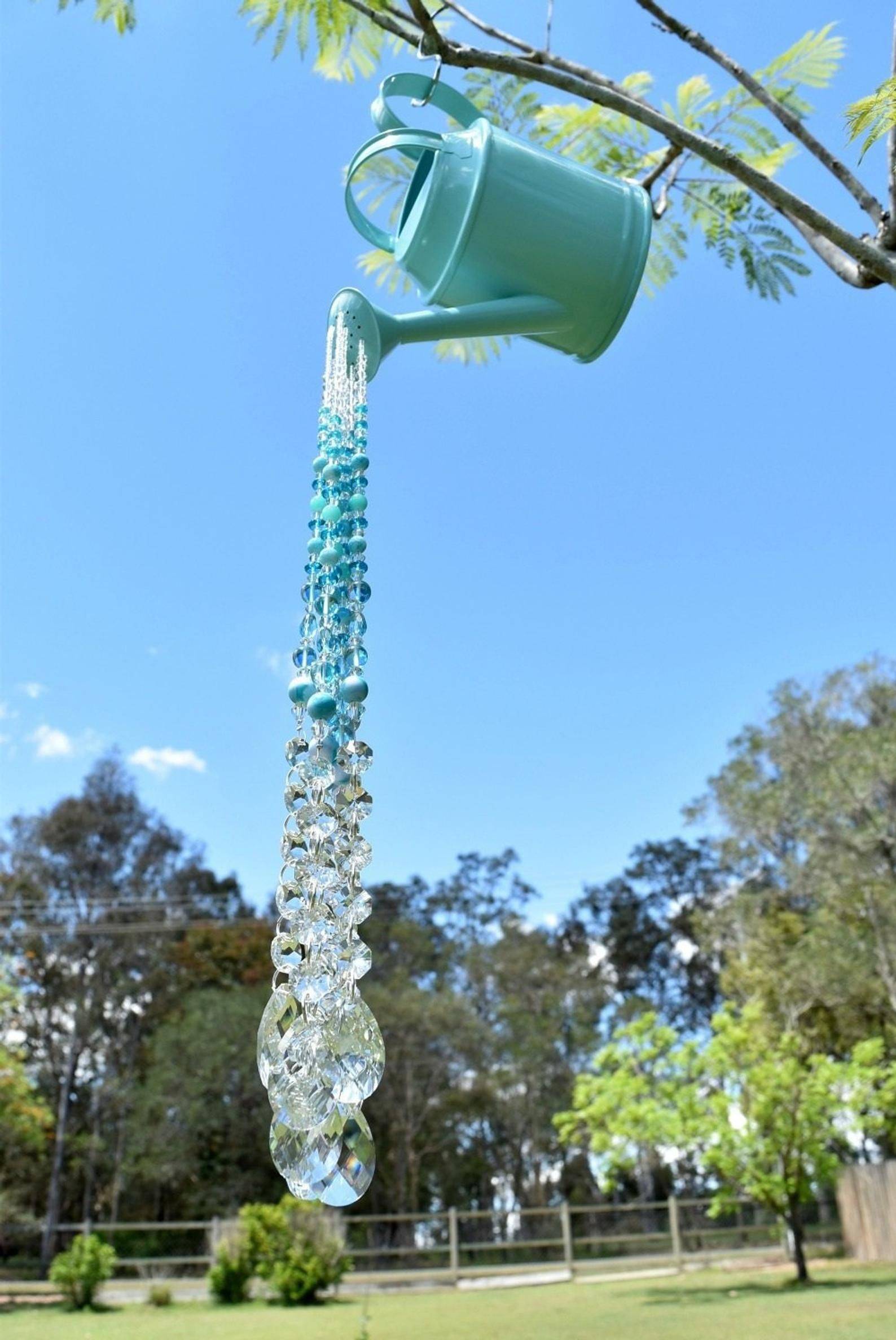 Rainbow Bead Garden Stake Project