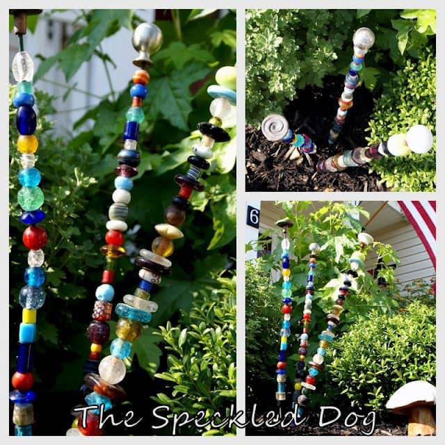 19 DIY Beaded Garden Stakes Ideas To Consider SharonSable