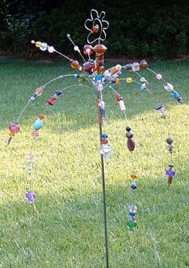 19 DIY Beaded Garden Stakes Ideas To Consider SharonSable