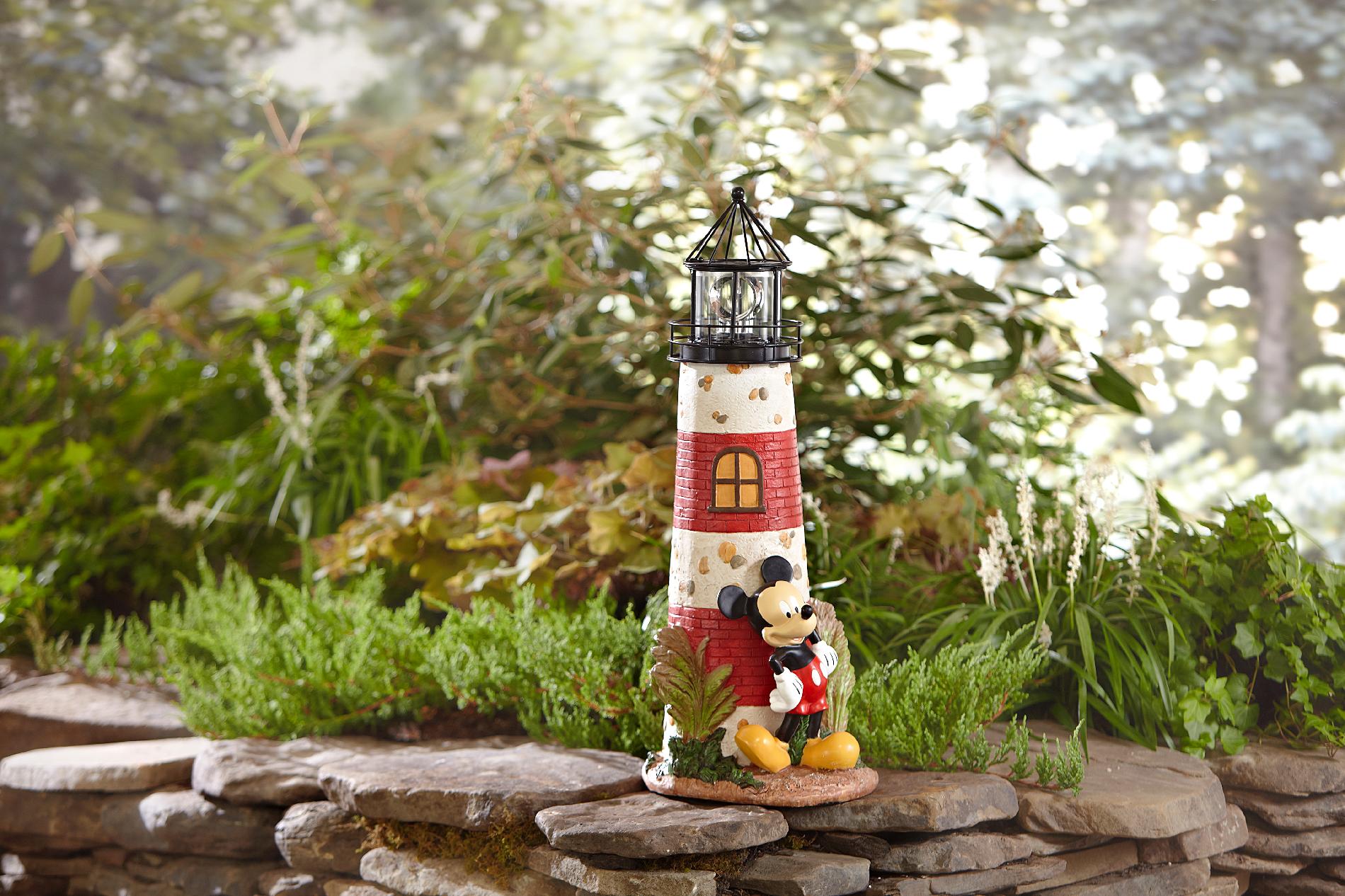 Disney Garden Rock Mickey And Minnie Mouse Outdoor Living Outdoor