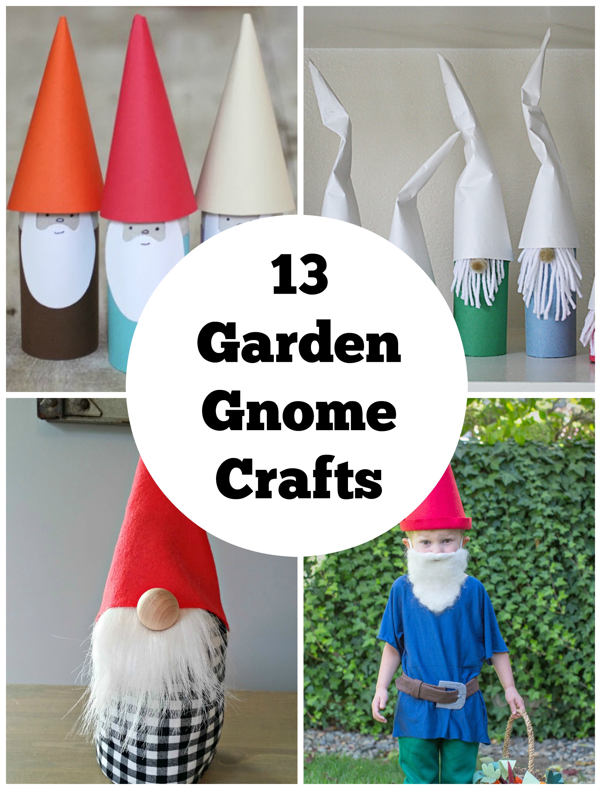 Garden Gnome Craft Sticks Diy