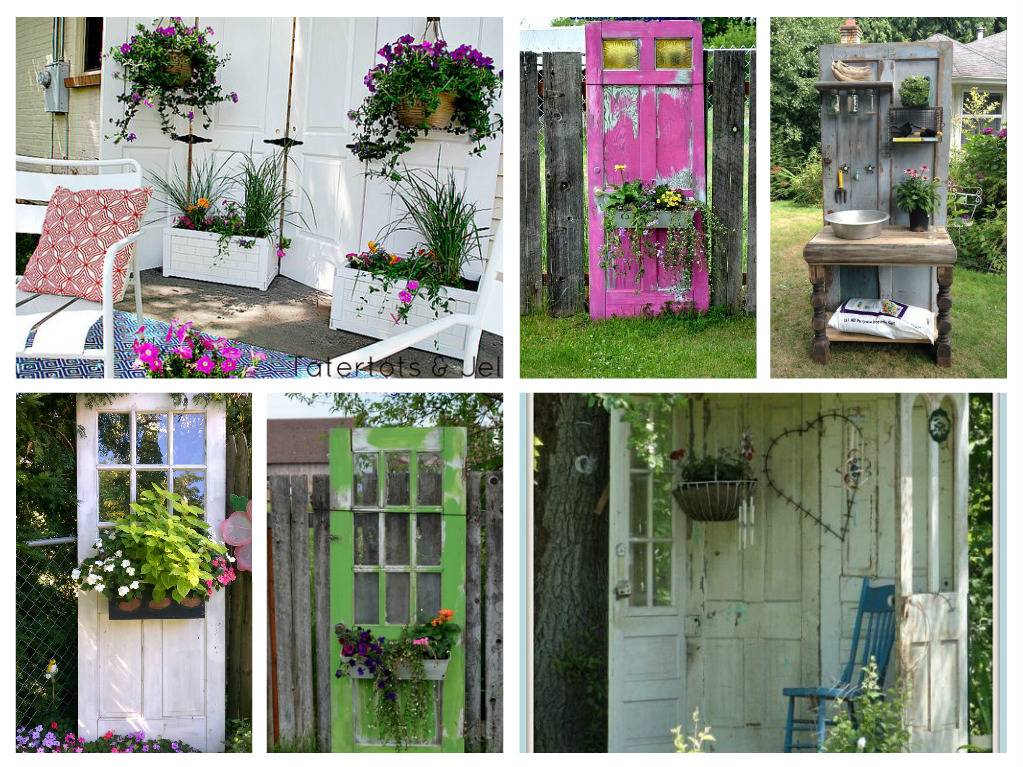 Best Old Door Outdoor Decor Ideas