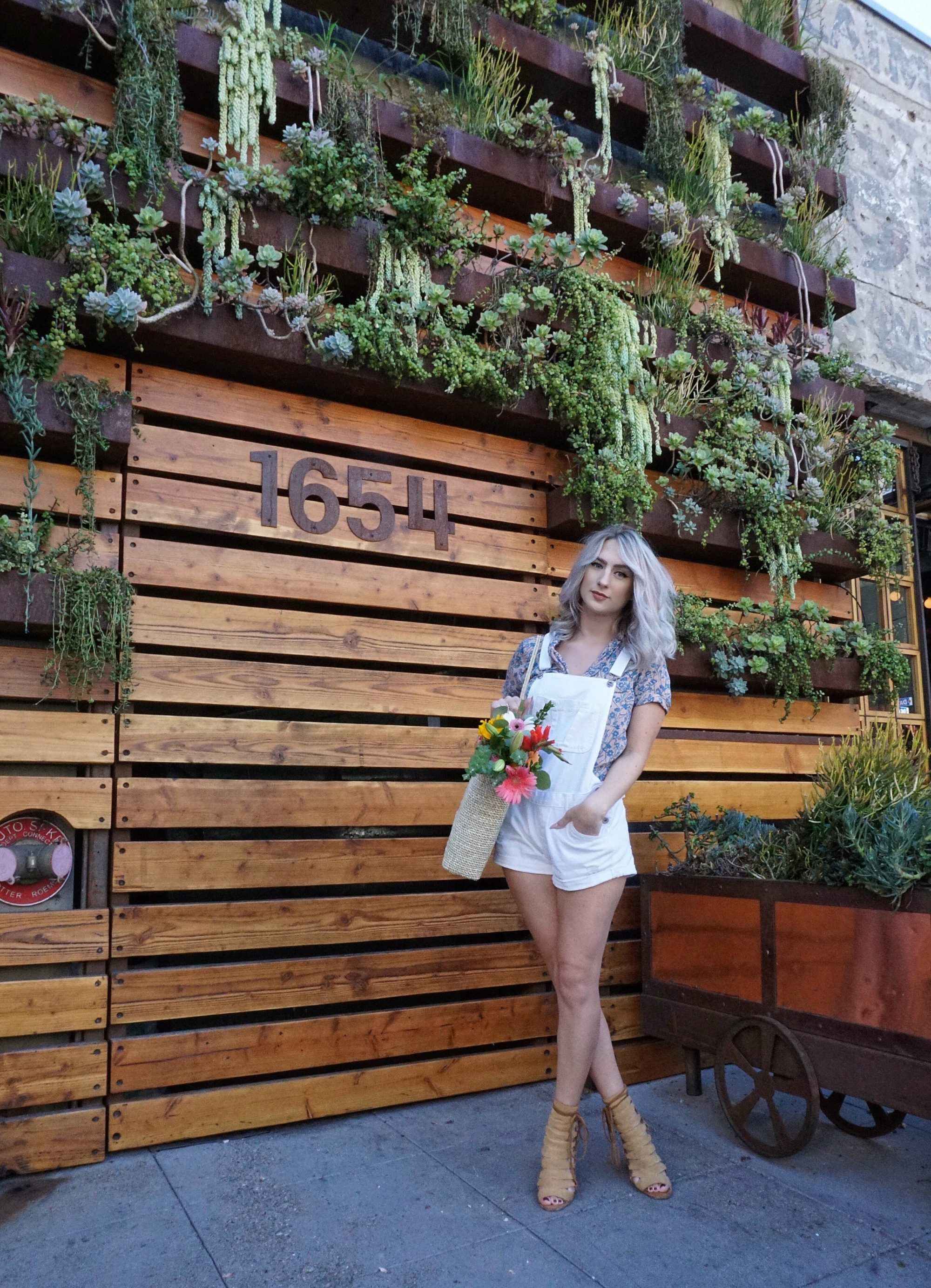Recycled Denim Overall Apron