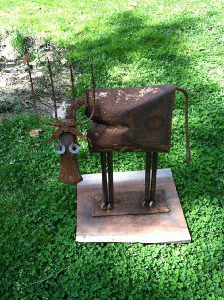 Fantastic Metal Garden Art Design Ideas
