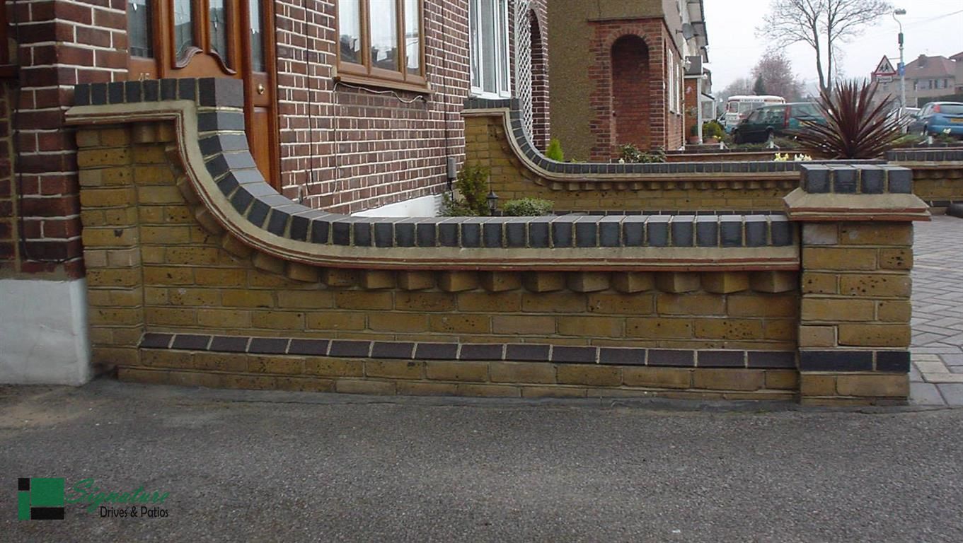 Oldoakdoorflintwall Brick Wall Gardens