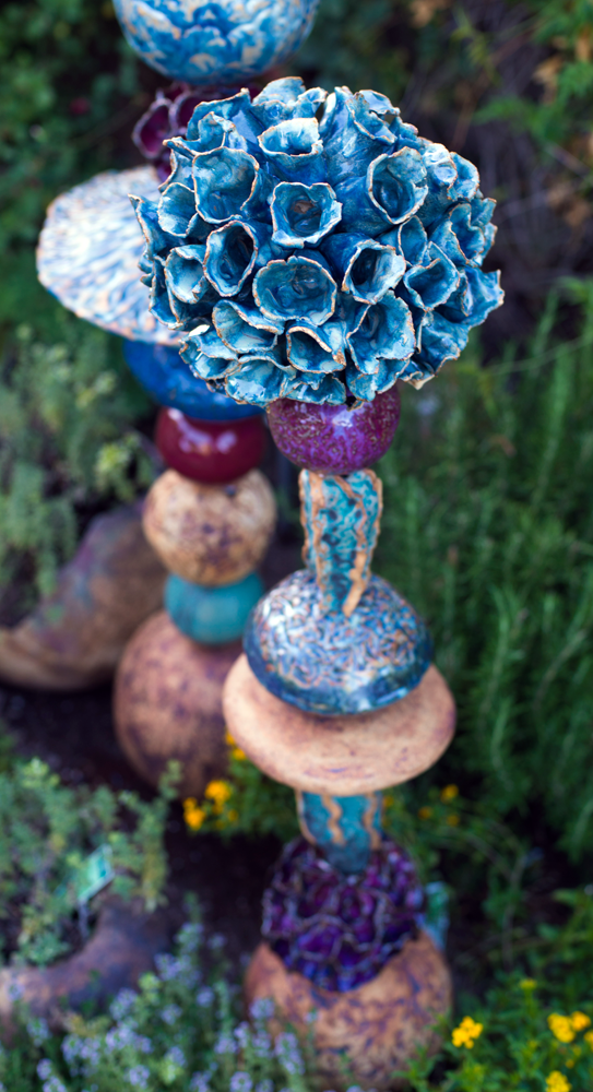 Ceramic Garden Art Flower