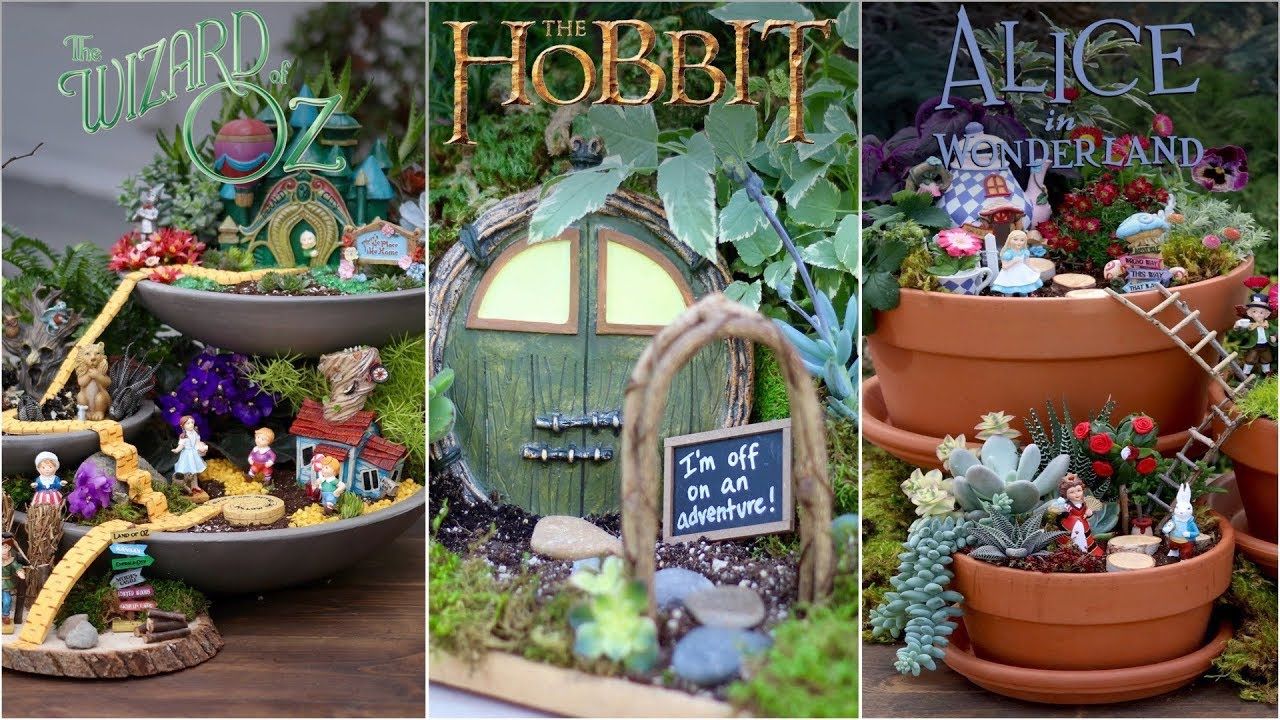 Pin On Aa Wizard Of Oz Miniature Garden