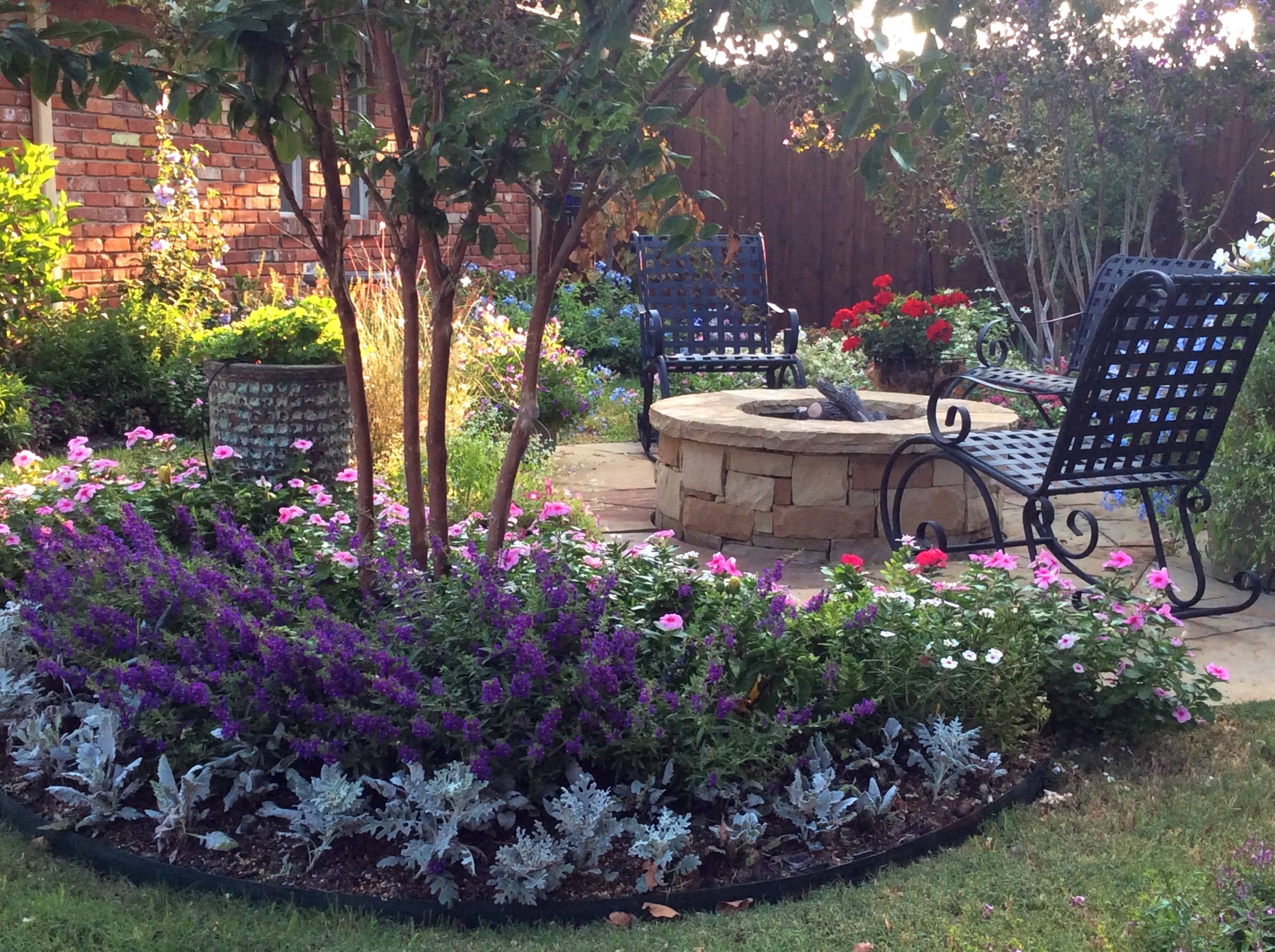 Fall Winter Flower Beds Landscape Makeover