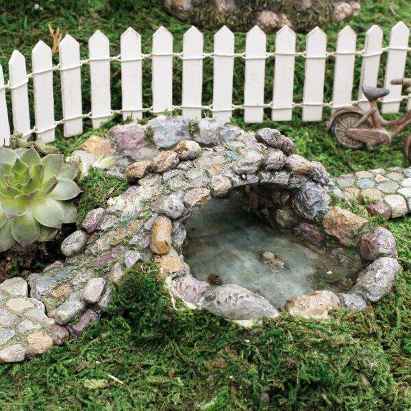 Stone Chimney Fairy Garden Plants Garden