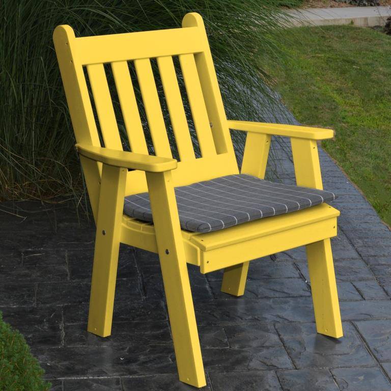 English Garden Chair Model Rocking Furniture